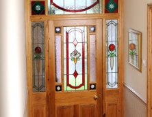 Bespoke Stained Glass Door