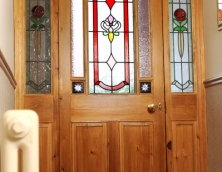 Bespoke Stained Glass Door