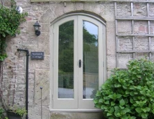 Round Top French Doors