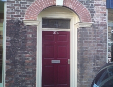 Georgian front door and frame