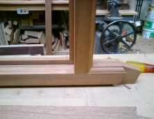 jointed timber moulding