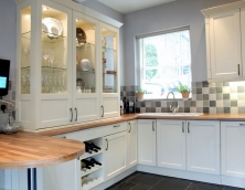 Bespoke fitted solid wood kitchens by W Woolley Joinery, Buxton